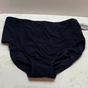 NWT Christina Black Solid Bikini Bottom